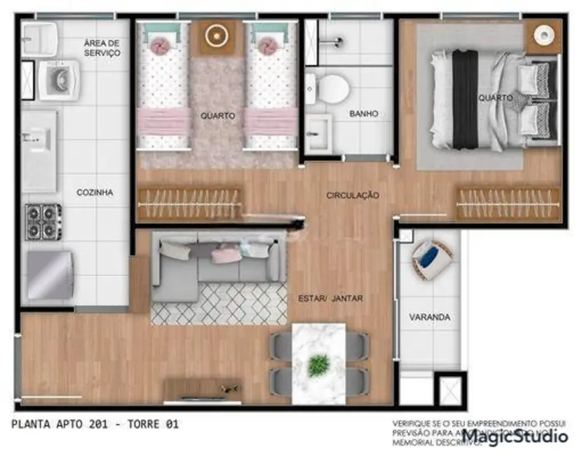 Foto 2 de Apartamento com 2 quartos à venda, 44m2 em Humaitá, Porto Alegre - RS