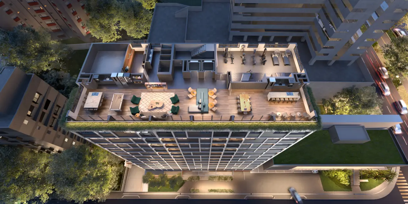 Foto 1 de Apartamento com 1 quarto à venda, 24m2 em Boa Vista, Porto Alegre - RS