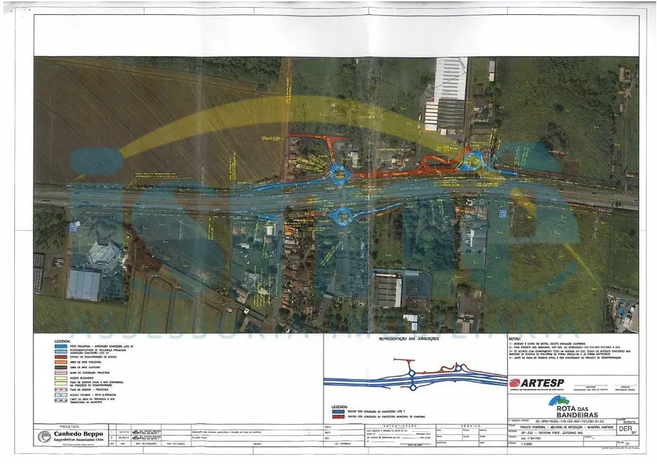 Foto 2 de Terreno / Lote à venda, 217000m2 em Betel, Paulinia - SP