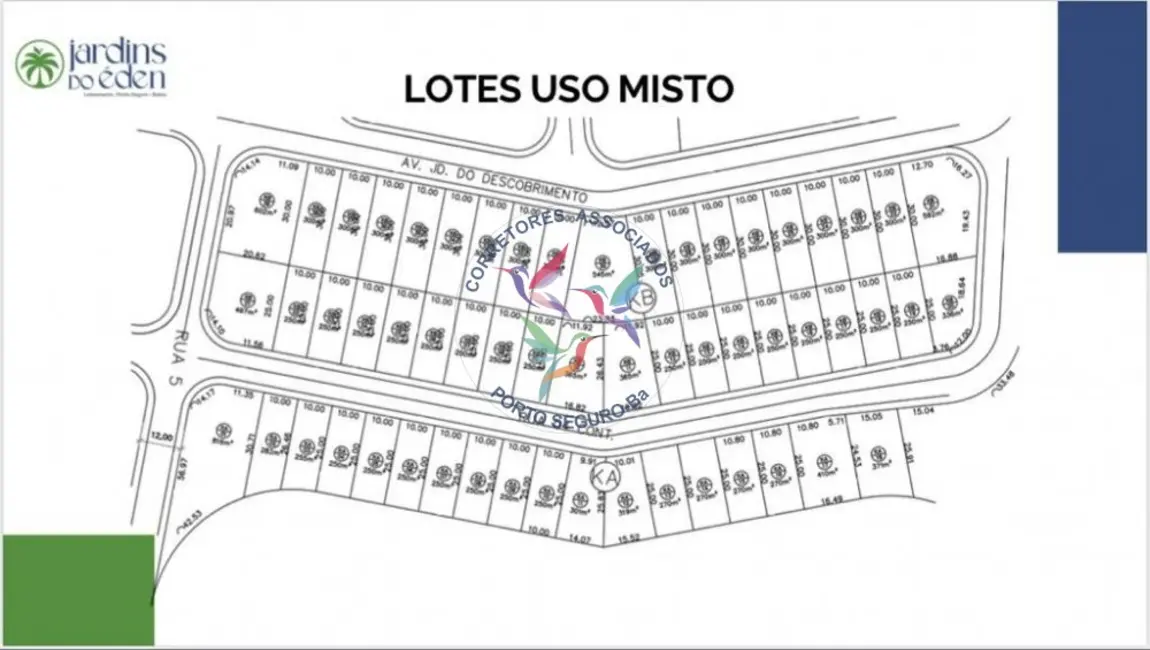 Foto 2 de Terreno / Lote à venda, 250m2 em Porto Seguro - BA