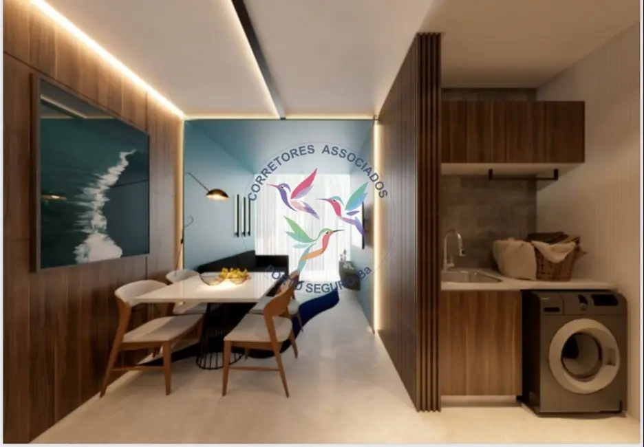 Foto 5 de Apartamento com 1 quarto à venda, 27m2 em Porto Seguro - BA