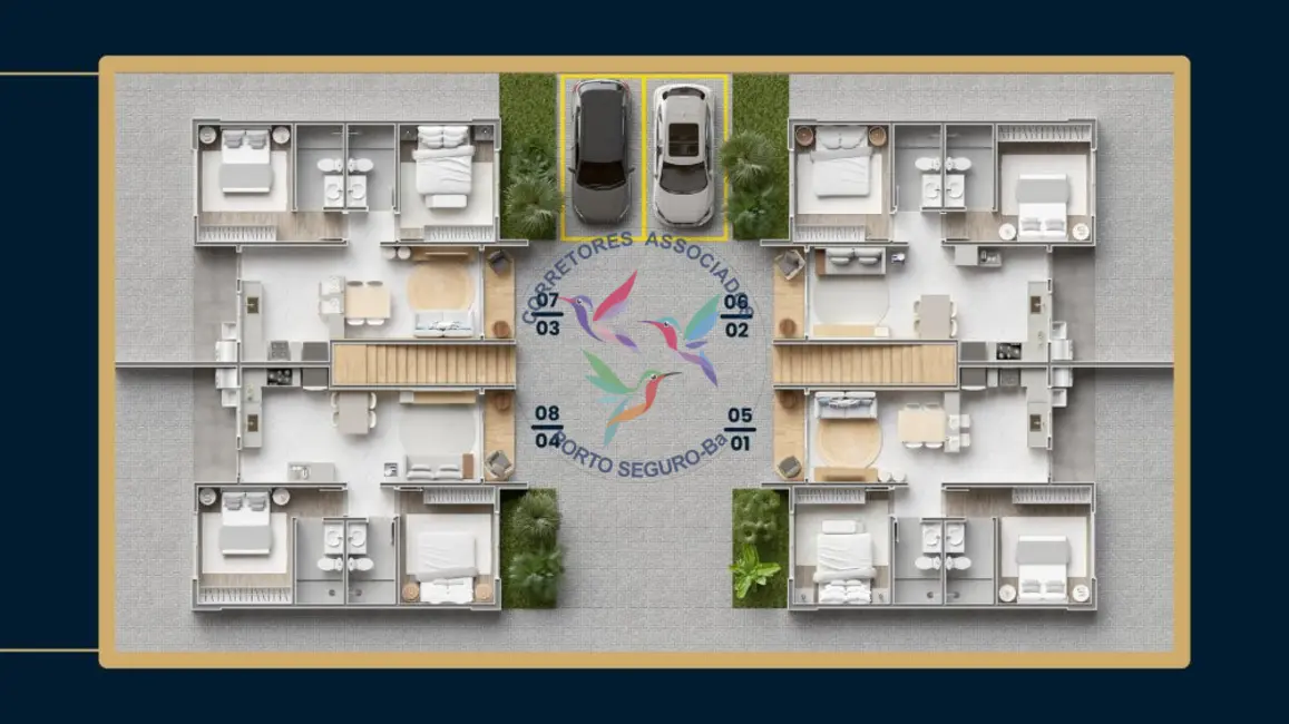 Foto 6 de Apartamento com 2 quartos à venda, 69m2 em Porto Seguro - BA