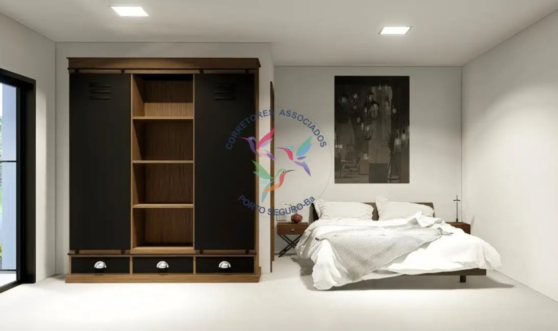 Foto 4 de Apartamento com 3 quartos à venda, 91m2 em Porto Seguro - BA