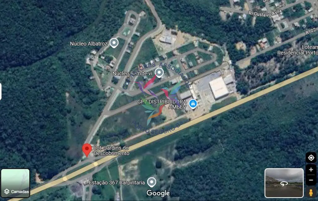 Foto 2 de Terreno / Lote à venda, 250m2 em Porto Seguro - BA