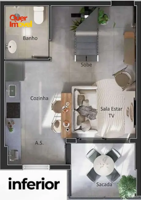 Foto 2 de Apartamento com 1 quarto à venda, 66m2 em Ribeirânia, Ribeirao Preto - SP