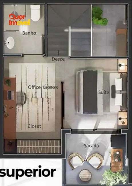 Foto 3 de Apartamento com 1 quarto à venda, 66m2 em Ribeirânia, Ribeirao Preto - SP