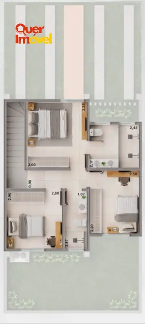 Casa de Condomínio com 3 quartos à venda, 94m2 em Ribeirao Preto - SP - imagem 9 Foto 9 de Casa de Condomínio com 3 quartos à venda, 94m2 em Ribeirao Preto - SP