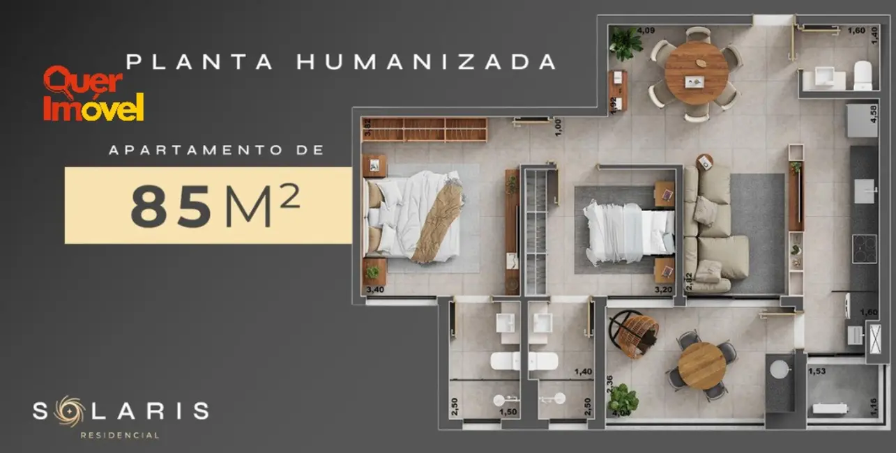 Apartamento com 2 quartos à venda, 85m2 em Ribeirao Preto - SP - imagem 3 Foto 3 de Apartamento com 2 quartos à venda, 85m2 em Ribeirao Preto - SP