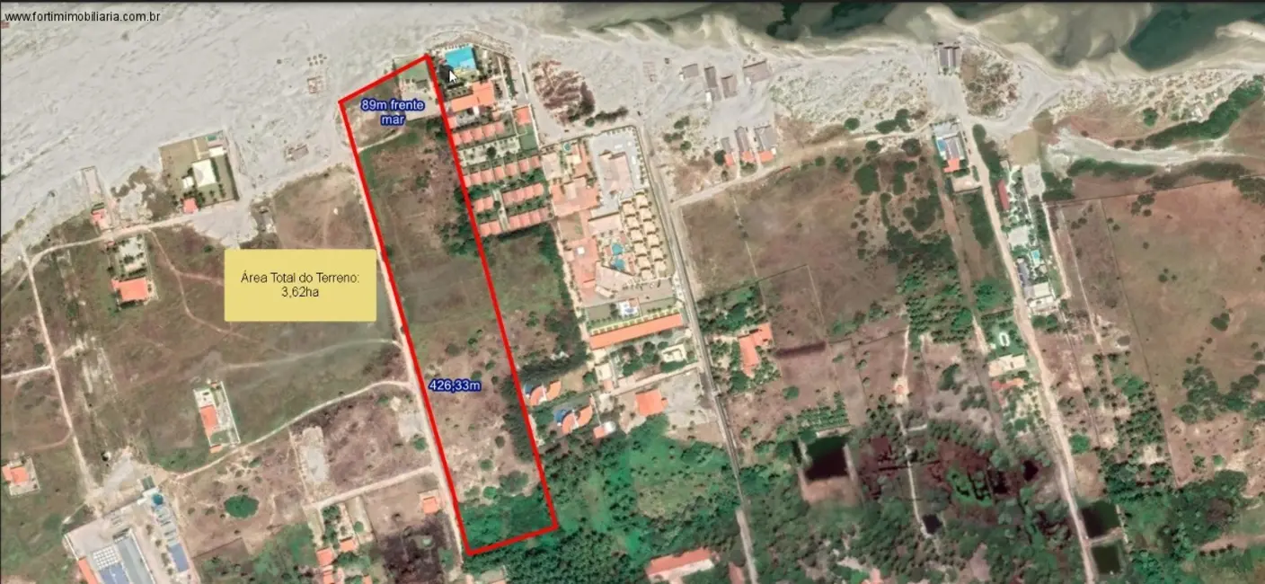 Foto 2 de Terreno / Lote à venda em Beberibe - CE