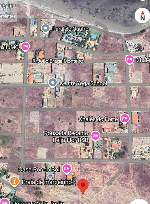 Foto 1 de Terreno / Lote à venda, 396m2 em Fortim - CE