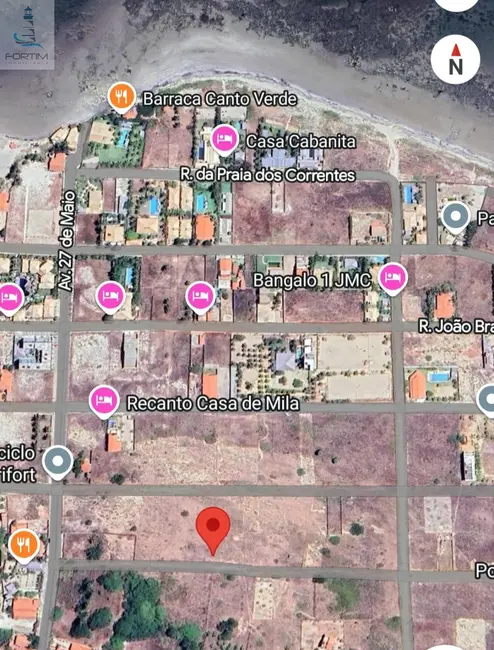 Foto 2 de Terreno / Lote à venda, 396m2 em Fortim - CE