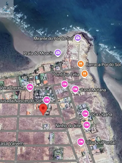 Foto 1 de Terreno / Lote à venda, 396m2 em Fortim - CE