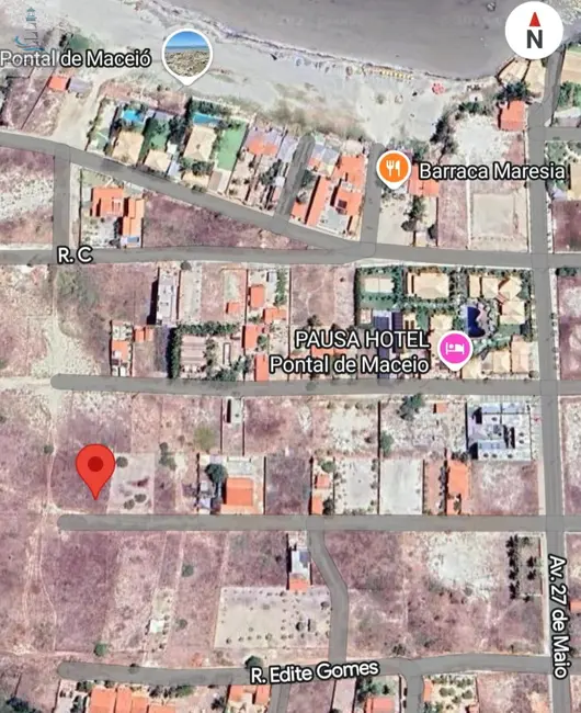 Foto 2 de Terreno / Lote à venda, 396m2 em Fortim - CE