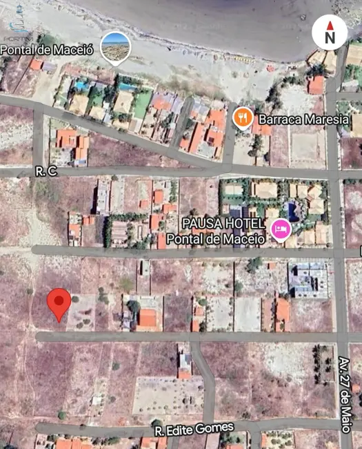 Foto 1 de Terreno / Lote à venda, 396m2 em Fortim - CE