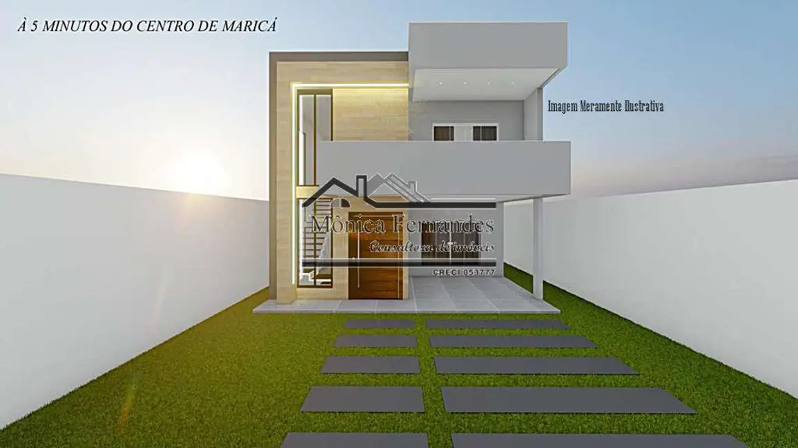 Foto 3 de Casa de Condomínio com 4 quartos à venda, 190m2 em Marica - RJ