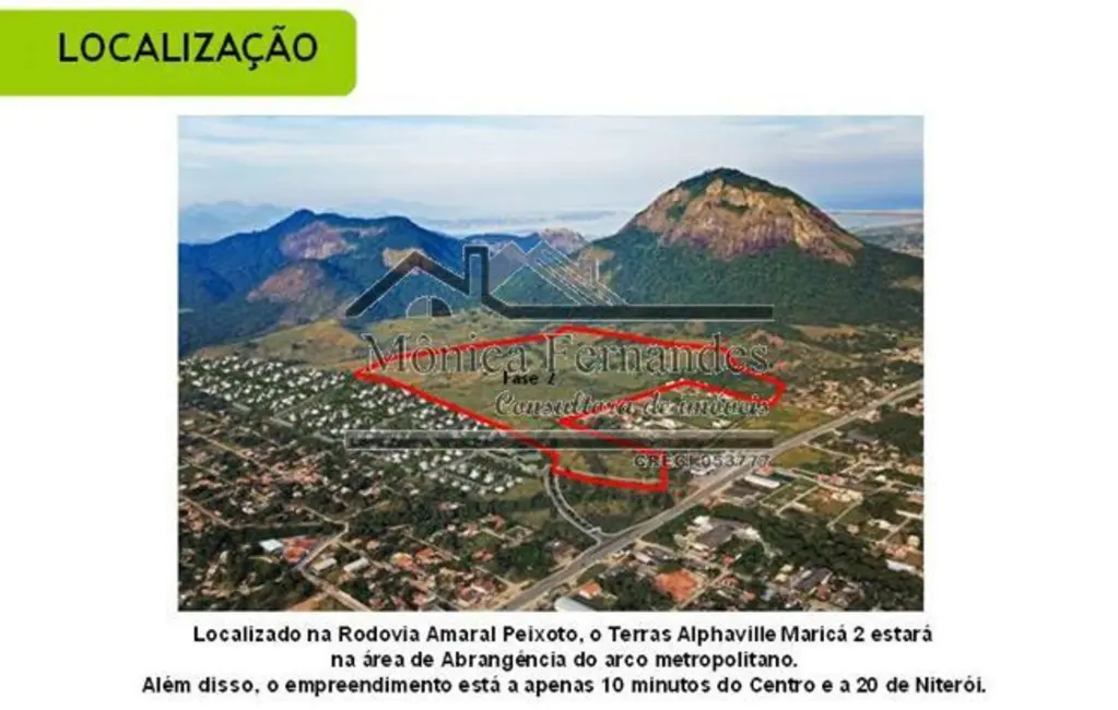 Terreno / Lote à venda, 360m2 em Marica - RJ - imagem 3 Foto 3 de Terreno / Lote à venda, 360m2 em Marica - RJ
