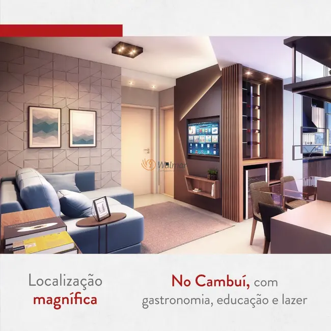 Apartamento com 2 quartos à venda, 68m2 em Cambuí, Campinas - SP - imagem 4 Foto 4 de Apartamento com 2 quartos à venda, 68m2 em Cambuí, Campinas - SP