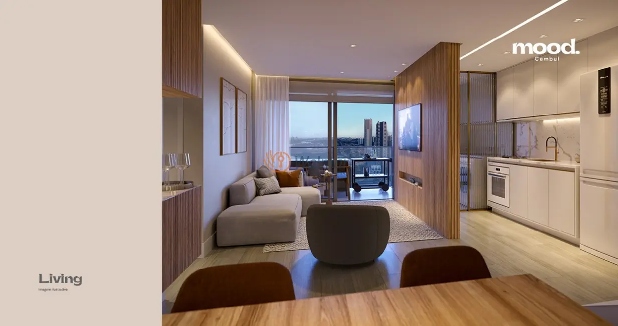 Foto 1 de Apartamento com 2 quartos à venda, 76m2 em Cambuí, Campinas - SP