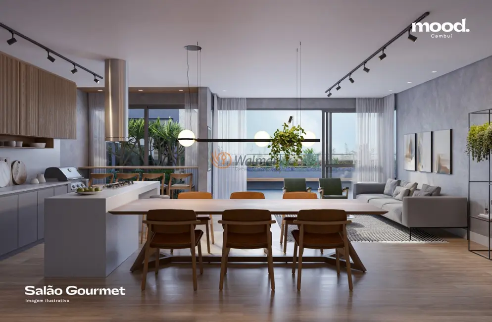 Foto 7 de Apartamento com 2 quartos à venda, 76m2 em Cambuí, Campinas - SP