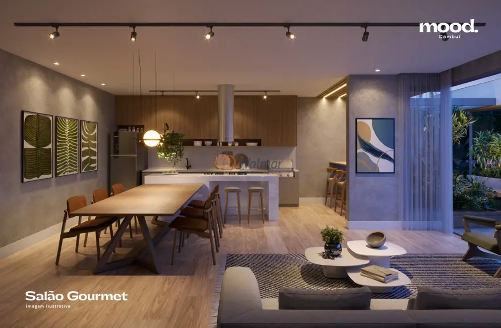 Foto 6 de Apartamento com 2 quartos à venda, 76m2 em Cambuí, Campinas - SP