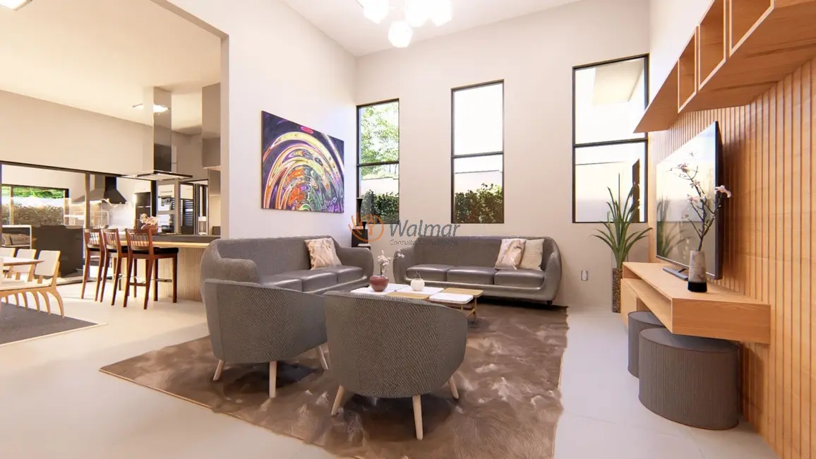 Casa de Condomínio com 3 quartos à venda, 223m2 em Campinas - SP - imagem 3 Foto 3 de Casa de Condomínio com 3 quartos à venda, 223m2 em Campinas - SP