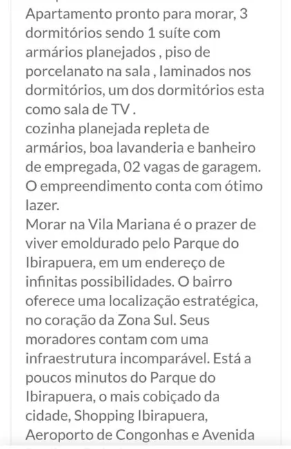 Apartamento com 3 quartos à venda, 86m2 em Vila Mariana, São Paulo - SP - imagem 2 Foto 2 de Apartamento com 3 quartos à venda, 86m2 em Vila Mariana, São Paulo - SP