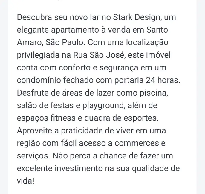 Foto 3 de Apartamento com 2 quartos à venda, 70m2 em Santo Amaro, São Paulo - SP