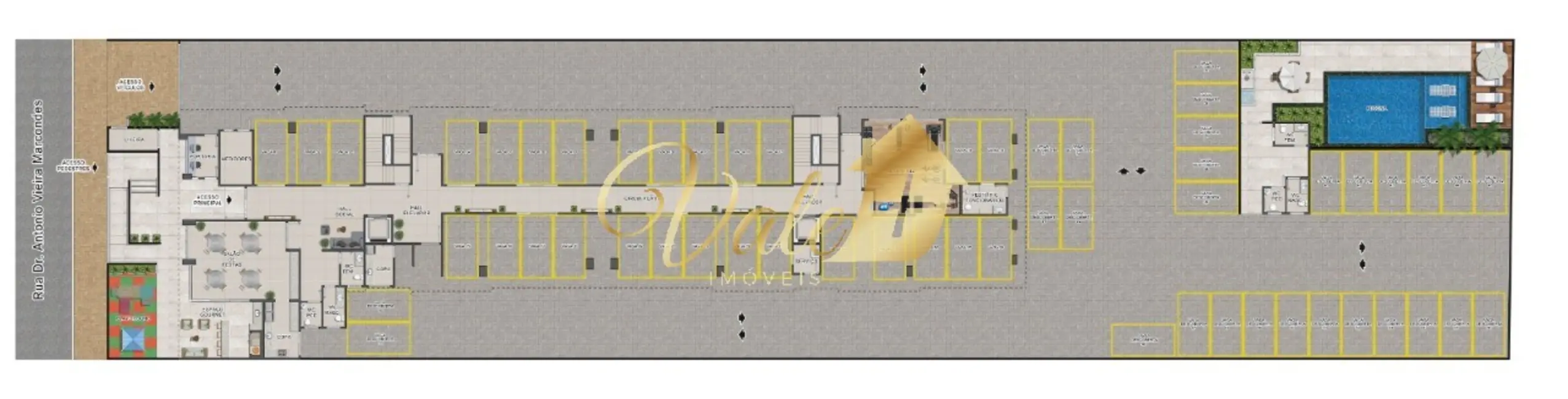 Foto 4 de Apartamento com 2 quartos à venda, 71m2 em Parque das Nações, Pindamonhangaba - SP