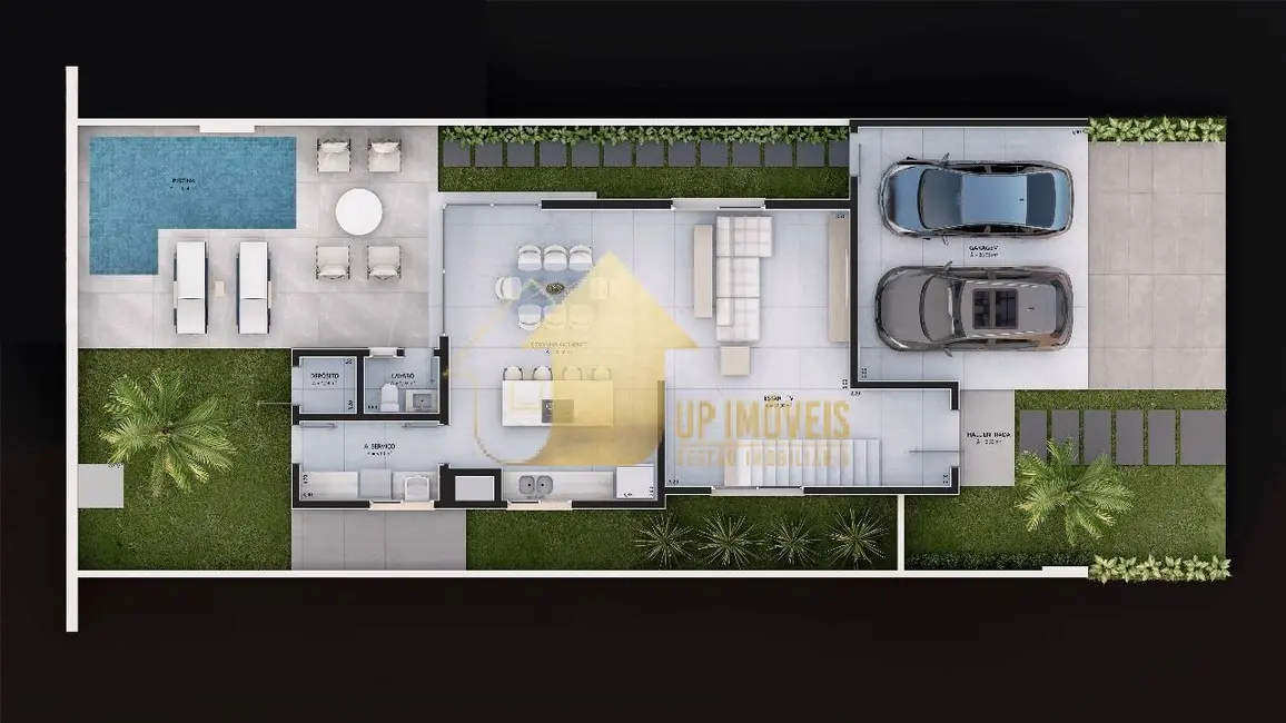 Foto 2 de Casa de Condomínio com 3 quartos à venda, 250m2 em Jardim Imperial, Cuiaba - MT