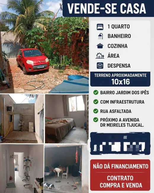 Casa com 1 quarto à venda, 160m2 em Altos do Coxipó, Cuiaba - MT - imagem 1 Foto 1 de Casa com 1 quarto à venda, 160m2 em Altos do Coxipó, Cuiaba - MT