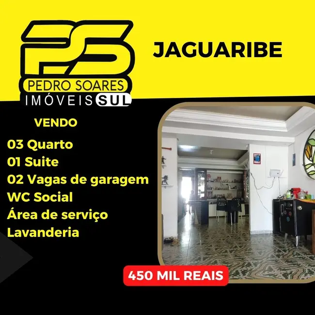 Foto 1 de Casa com 3 quartos à venda, 110m2 em Jaguaribe, Joao Pessoa - PB