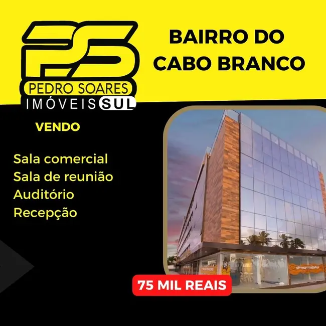 Foto 1 de Sala Comercial à venda, 30m2 em Cabo Branco, Joao Pessoa - PB