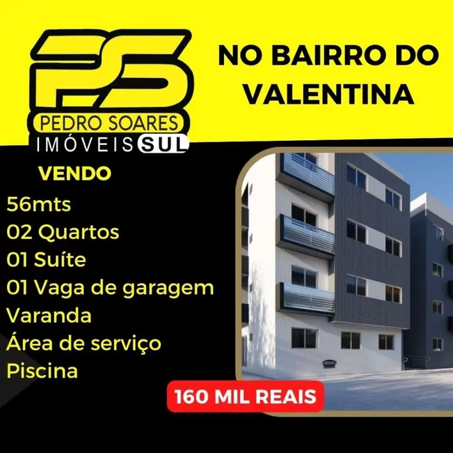 Foto 1 de Apartamento com 2 quartos à venda, 56m2 em Planalto Boa Esperança, Joao Pessoa - PB