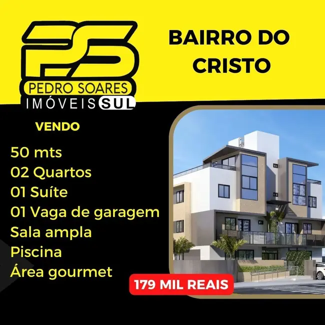 Foto 1 de Apartamento com 2 quartos à venda, 57m2 em Cristo Redentor, Joao Pessoa - PB