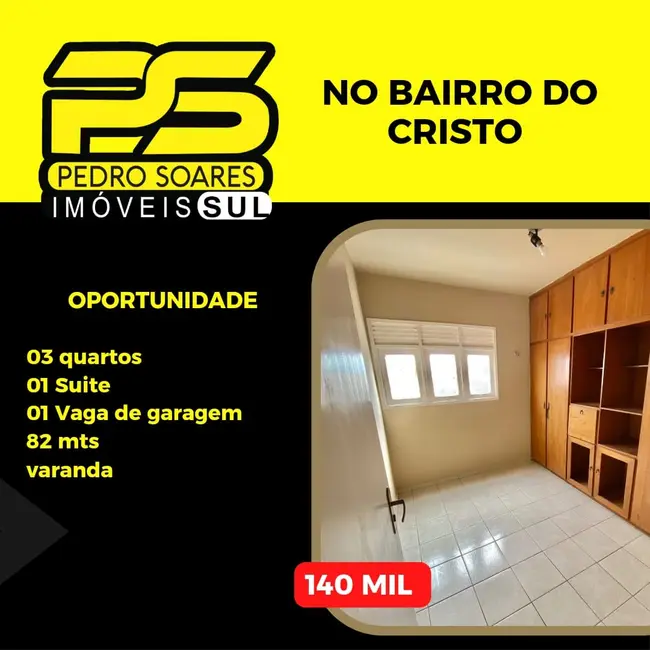 Foto 1 de Apartamento com 3 quartos à venda, 82m2 em Cristo Redentor, Fortaleza - CE