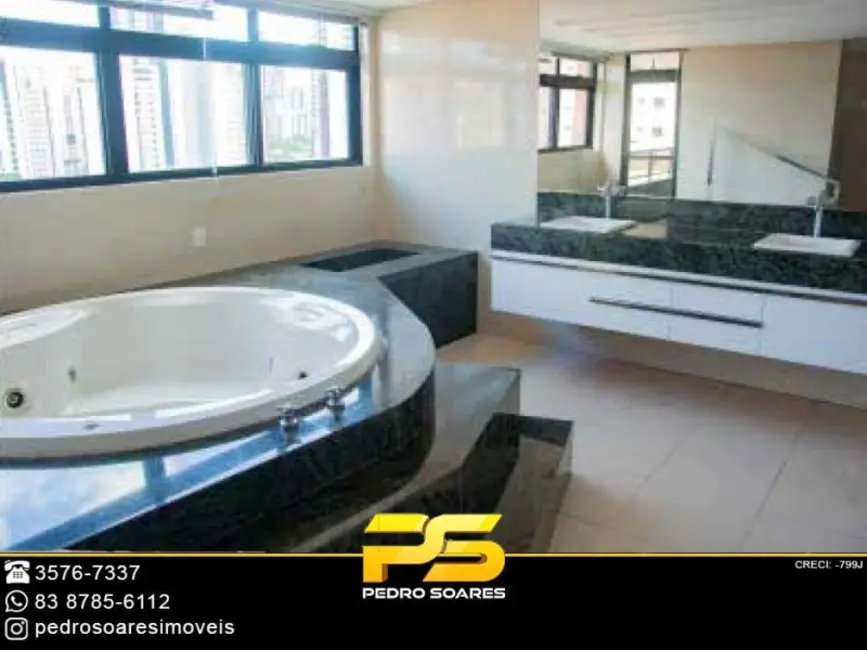 Foto 2 de Apartamento com 3 quartos para alugar, 320m2 em Manaíra, Joao Pessoa - PB