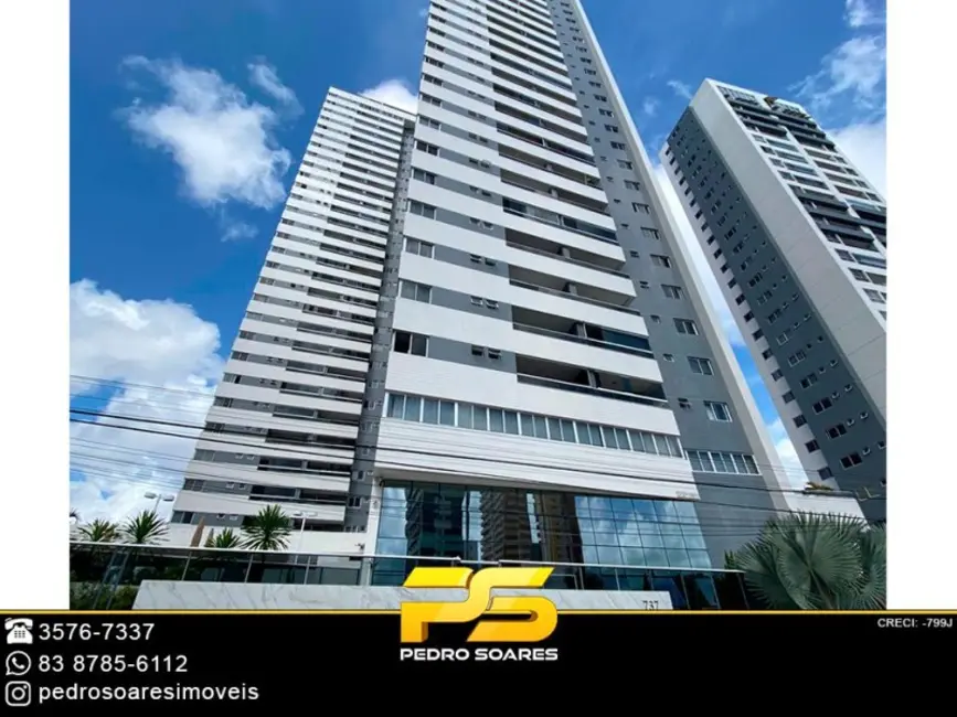 Foto 1 de Apartamento com 3 quartos à venda, 108m2 em Manaíra, Joao Pessoa - PB