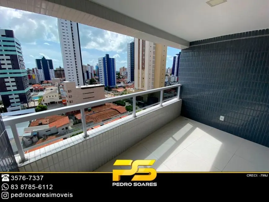 Foto 2 de Apartamento com 3 quartos à venda, 108m2 em Manaíra, Joao Pessoa - PB