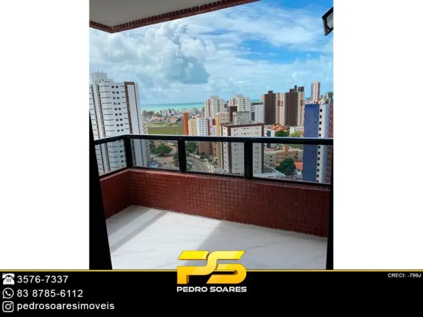 Foto 1 de Apartamento com 5 quartos para alugar, 450m2 em Manaíra, Joao Pessoa - PB