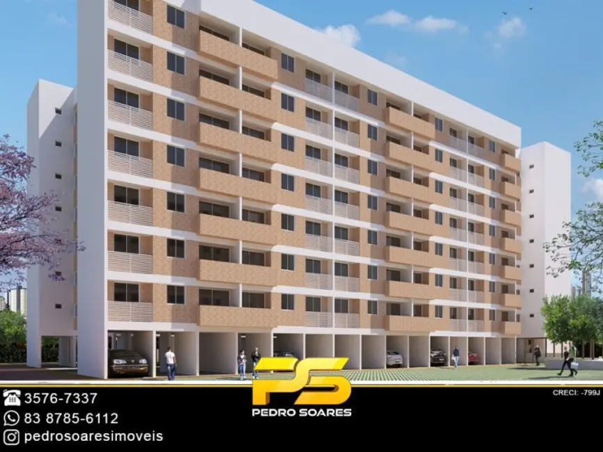 Foto 2 de Apartamento à venda, 57m2 em Jardim Cidade Universitária, Joao Pessoa - PB