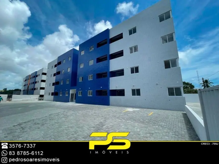 Foto 2 de Apartamento com 2 quartos à venda, 60m2 em Muçumagro, Joao Pessoa - PB