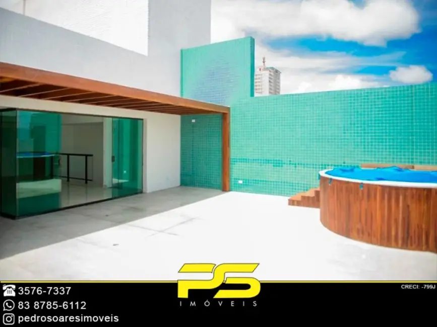 Foto 2 de Apartamento com 4 quartos à venda, 320m2 em Manaíra, Joao Pessoa - PB