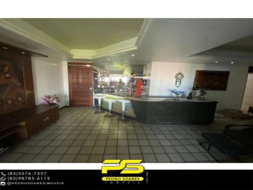 Foto 2 de Apartamento com 3 quartos à venda, 187m2 em Miramar, Joao Pessoa - PB