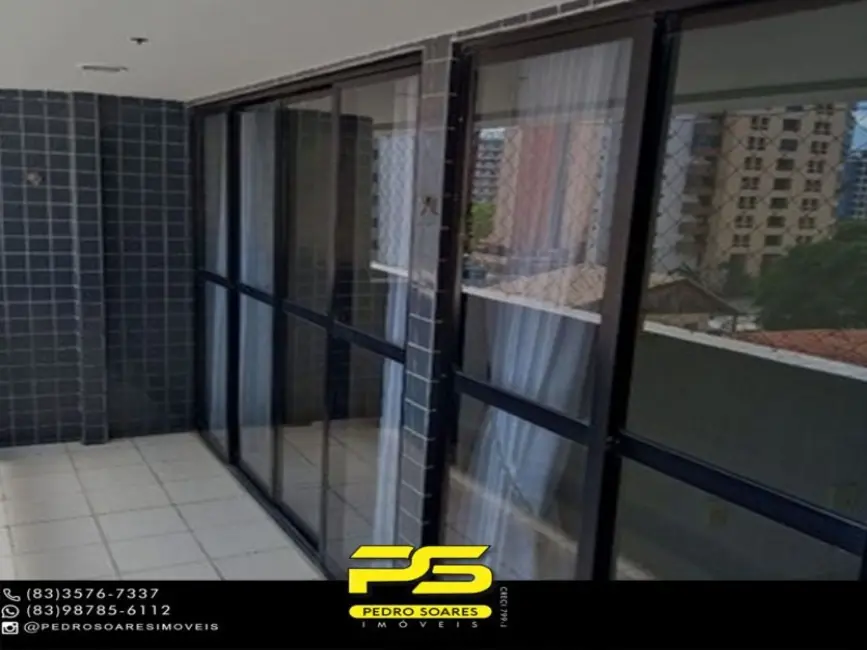 Foto 2 de Apartamento com 3 quartos à venda, 130m2 em Tambaú, Joao Pessoa - PB