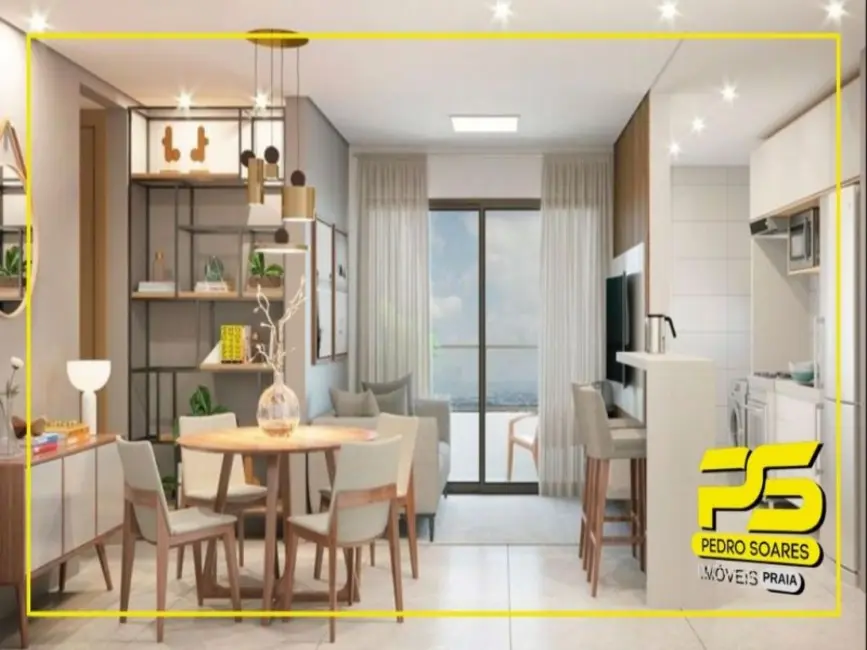 Foto 2 de Apartamento com 2 quartos à venda, 62m2 em Intermares, Cabedelo - PB