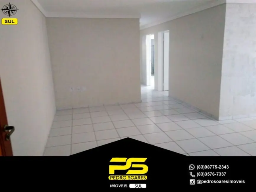 Foto 2 de Apartamento com 2 quartos à venda, 57m2 em Ernesto Geisel, Joao Pessoa - PB