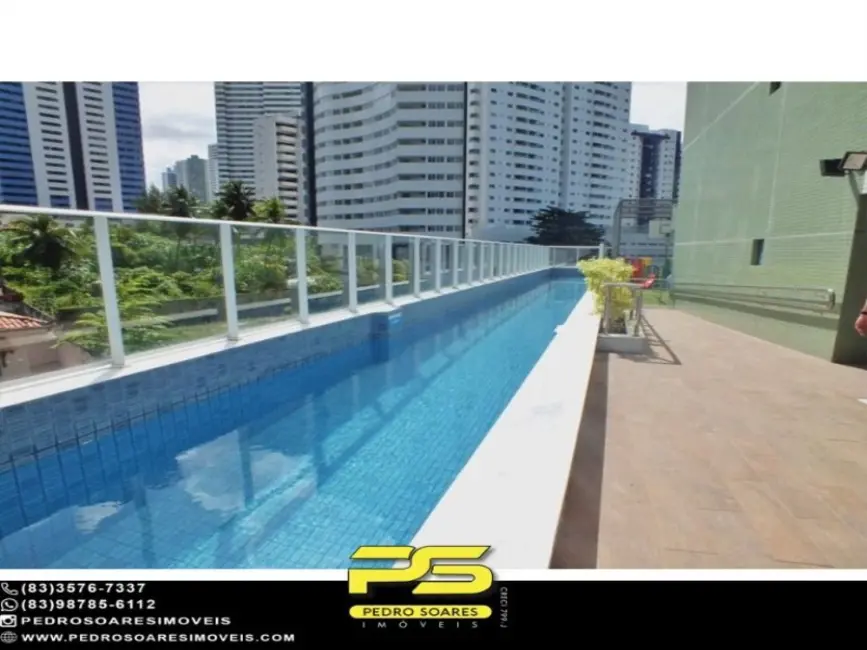 Foto 2 de Apartamento com 3 quartos à venda, 84m2 em Miramar, Joao Pessoa - PB