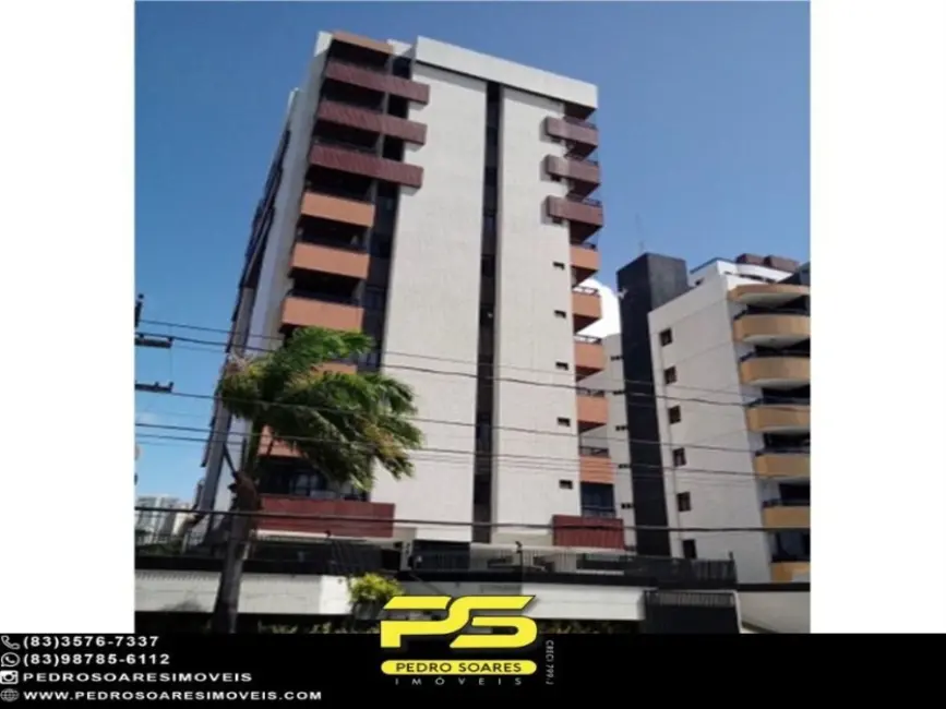 Foto 1 de Apartamento com 3 quartos à venda, 120m2 em Manaíra, Joao Pessoa - PB