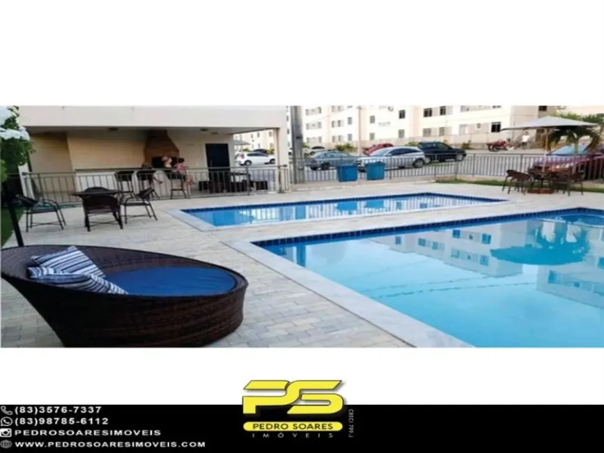 Foto 2 de Apartamento com 2 quartos à venda, 60m2 em Portal do Sol, Joao Pessoa - PB