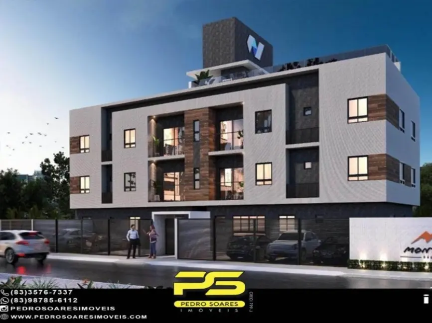Foto 1 de Apartamento com 2 quartos à venda, 52m2 em Tambauzinho, Joao Pessoa - PB